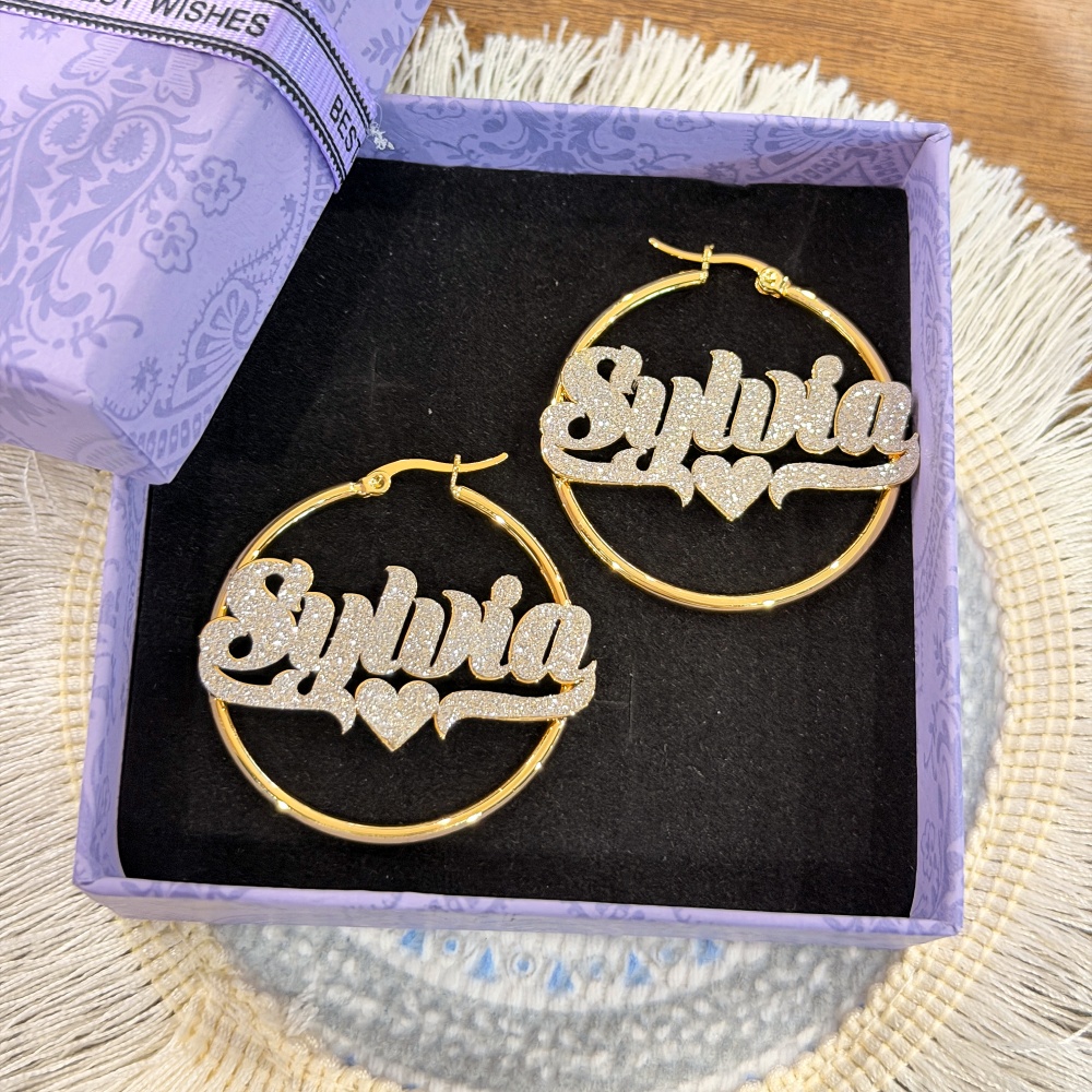 DUOYING Ensemble Collier et Bo - Name Necklace Custom avis et prix