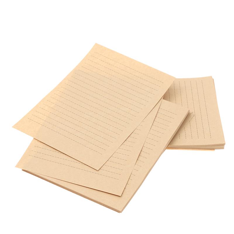 50/100 feuilles A5 papier Kraf - Wax Seal Letter Kit avis et prix
