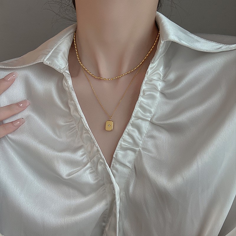 ANENJERY – collier avec penden - Birth Flower Necklace avis et prix