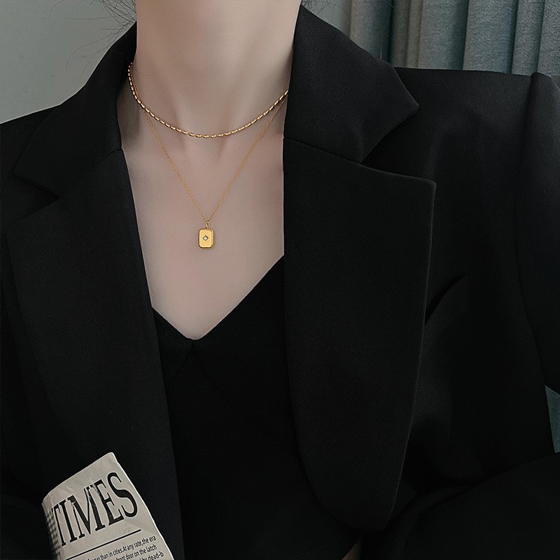 ANENJERY – collier avec penden - Birth Flower Necklace avis et prix