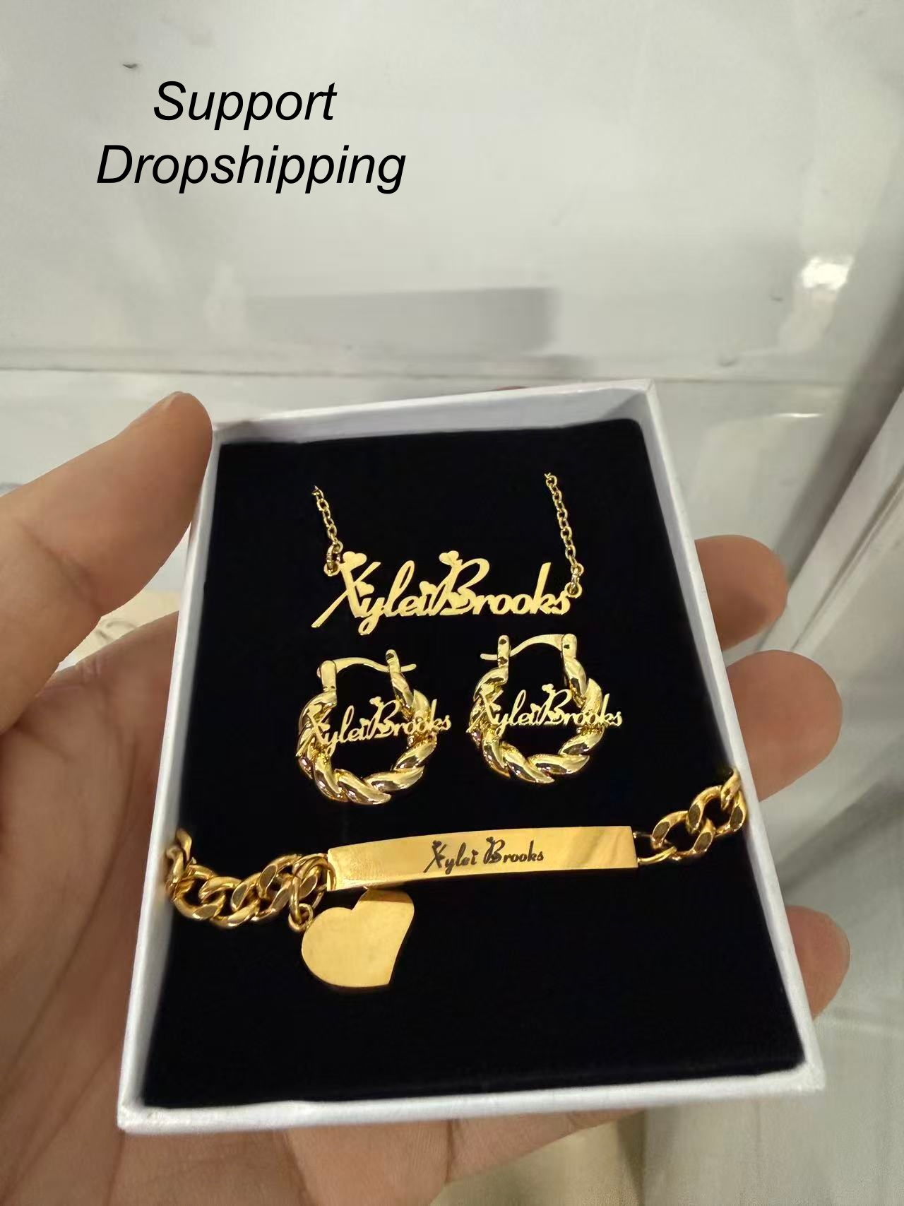 Ensemble de bijoux pour enfant - Name Necklace Custom avis et prix