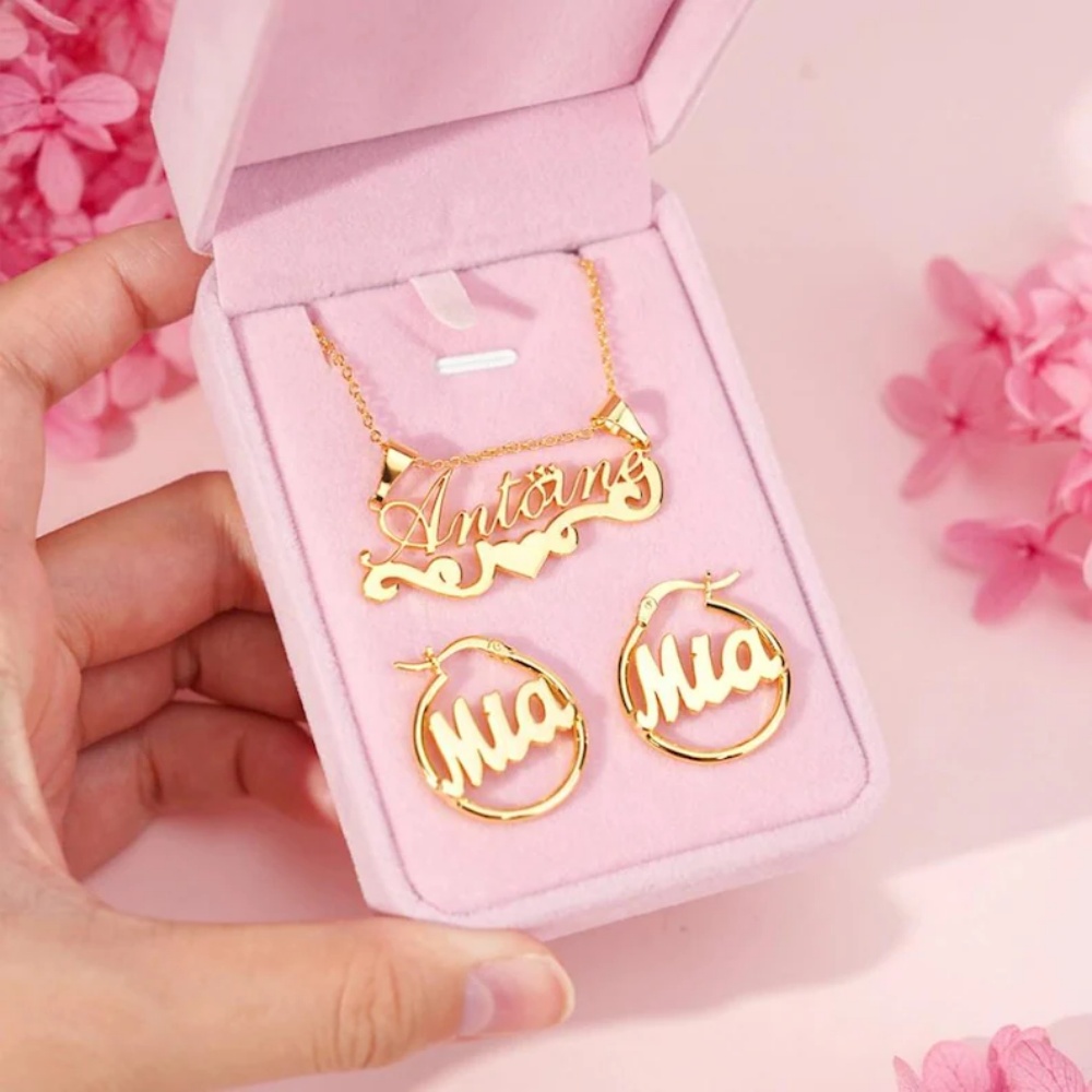 Collier pendentif personnalisé - Name Necklace Custom avis et prix