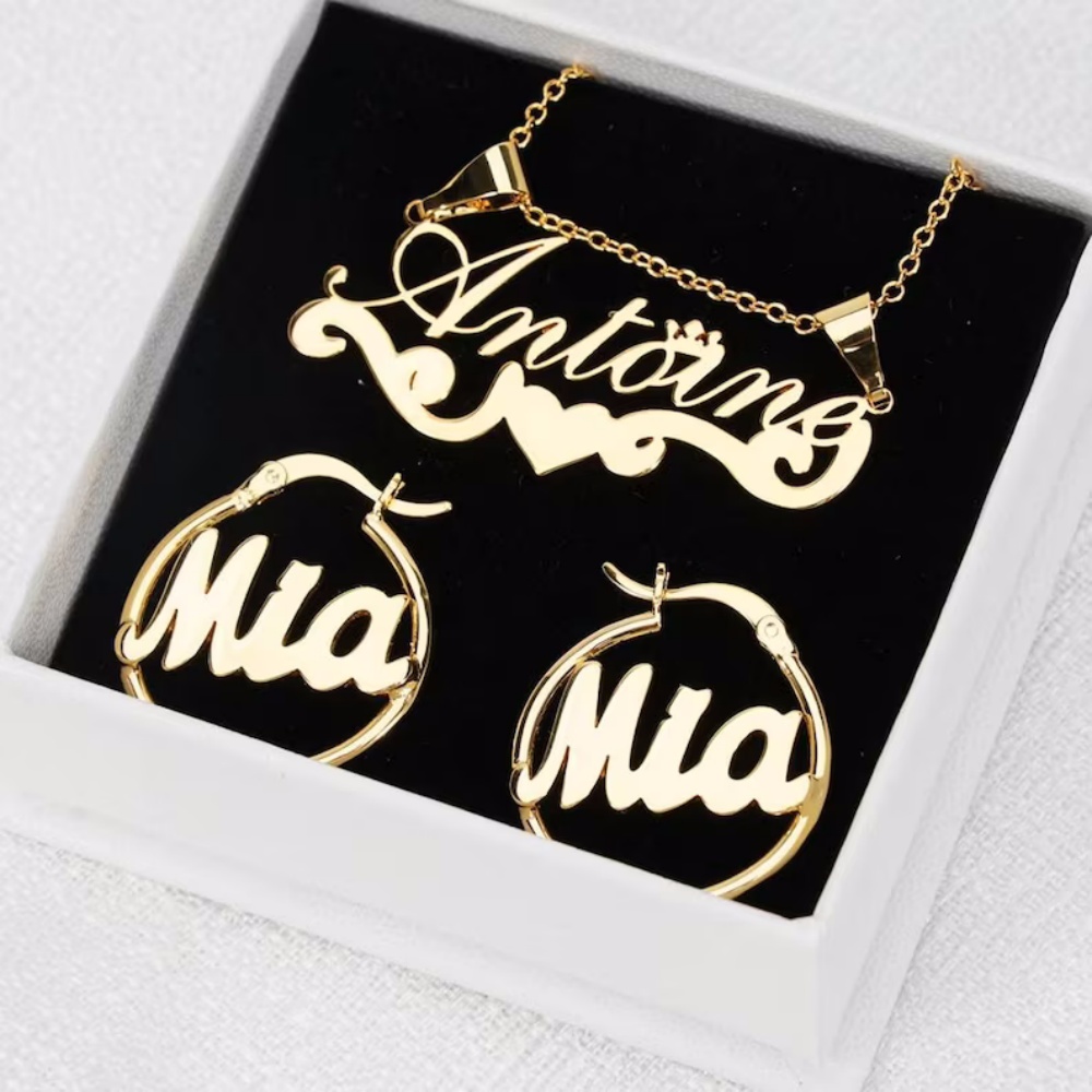 Collier pendentif personnalisé - Name Necklace Custom avis et prix