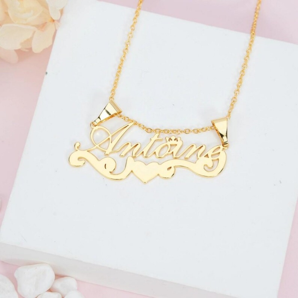 Collier pendentif personnalisé - Name Necklace Custom avis et prix