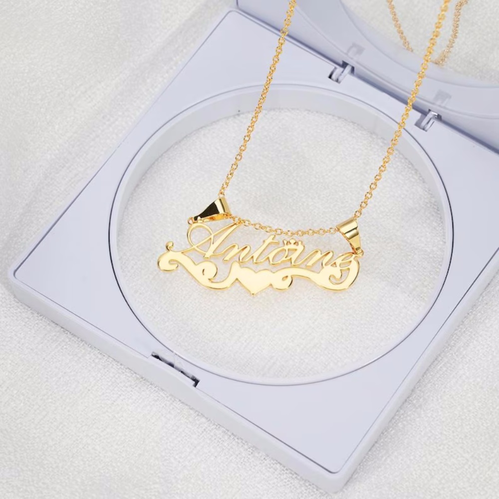 Collier pendentif personnalisé - Name Necklace Custom avis et prix
